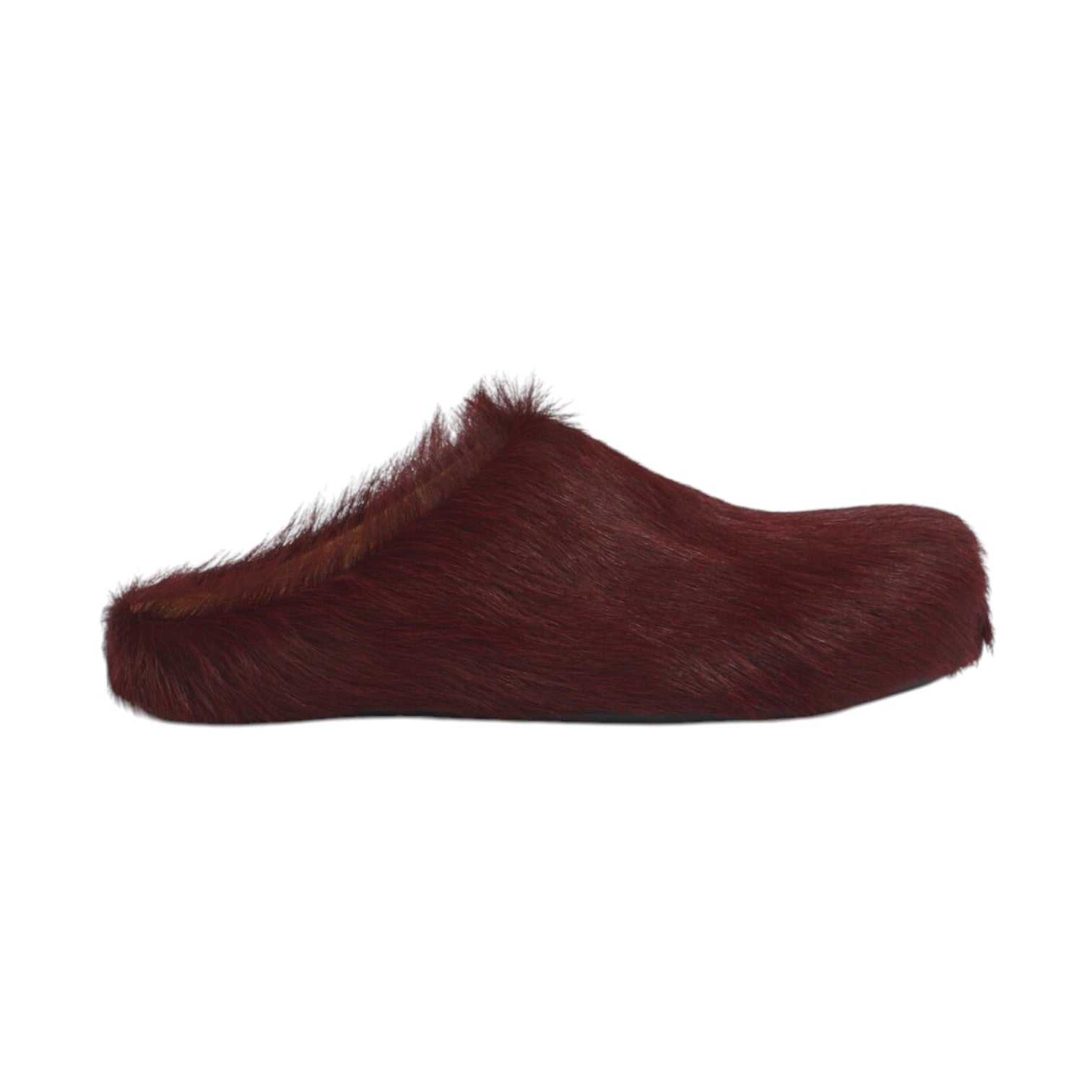 Marni 'Fussbet Sabot' Wild Cherry Slides