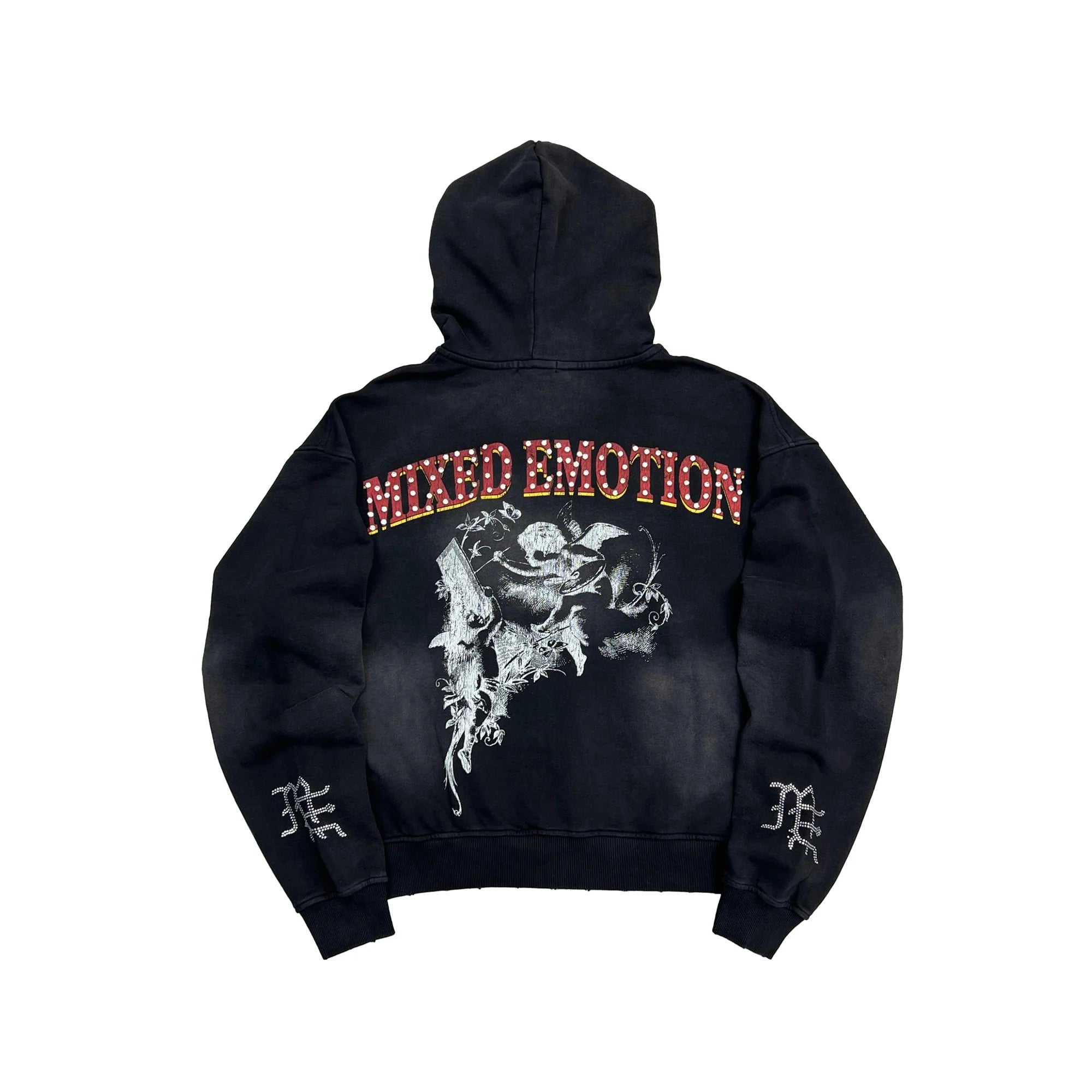 Mixed Emotions 'Broken Wings' Black Hoodie