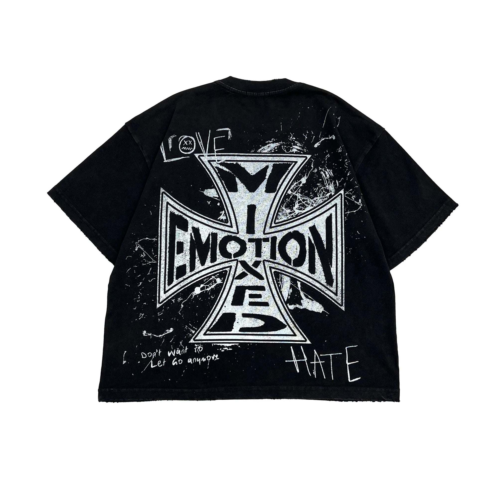 Mixed Emotions 'Chaos' Black Tee