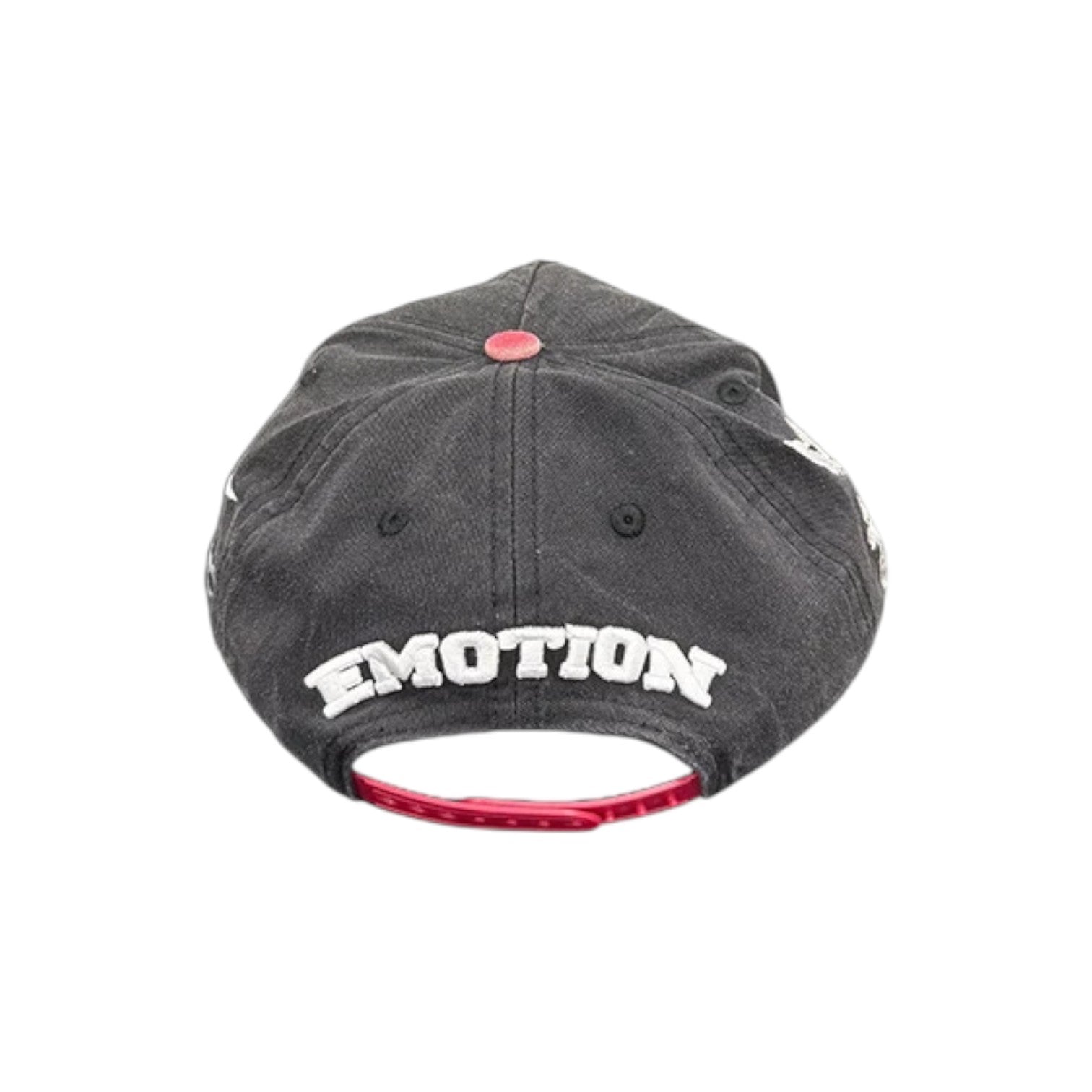 Mixed Emotions 'ME' Black & Red Hat
