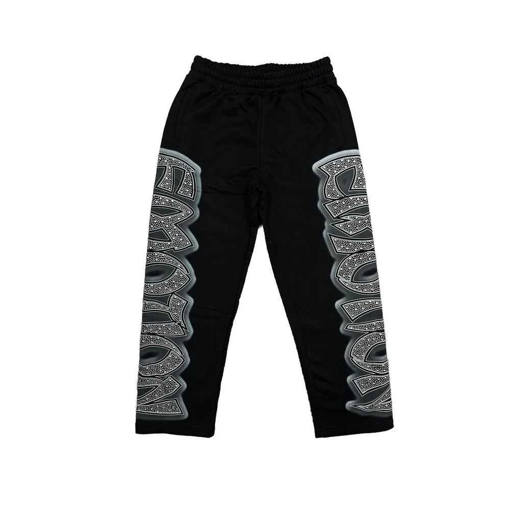 Mixed Emotions 'Midnight' Rhinestone Sweats