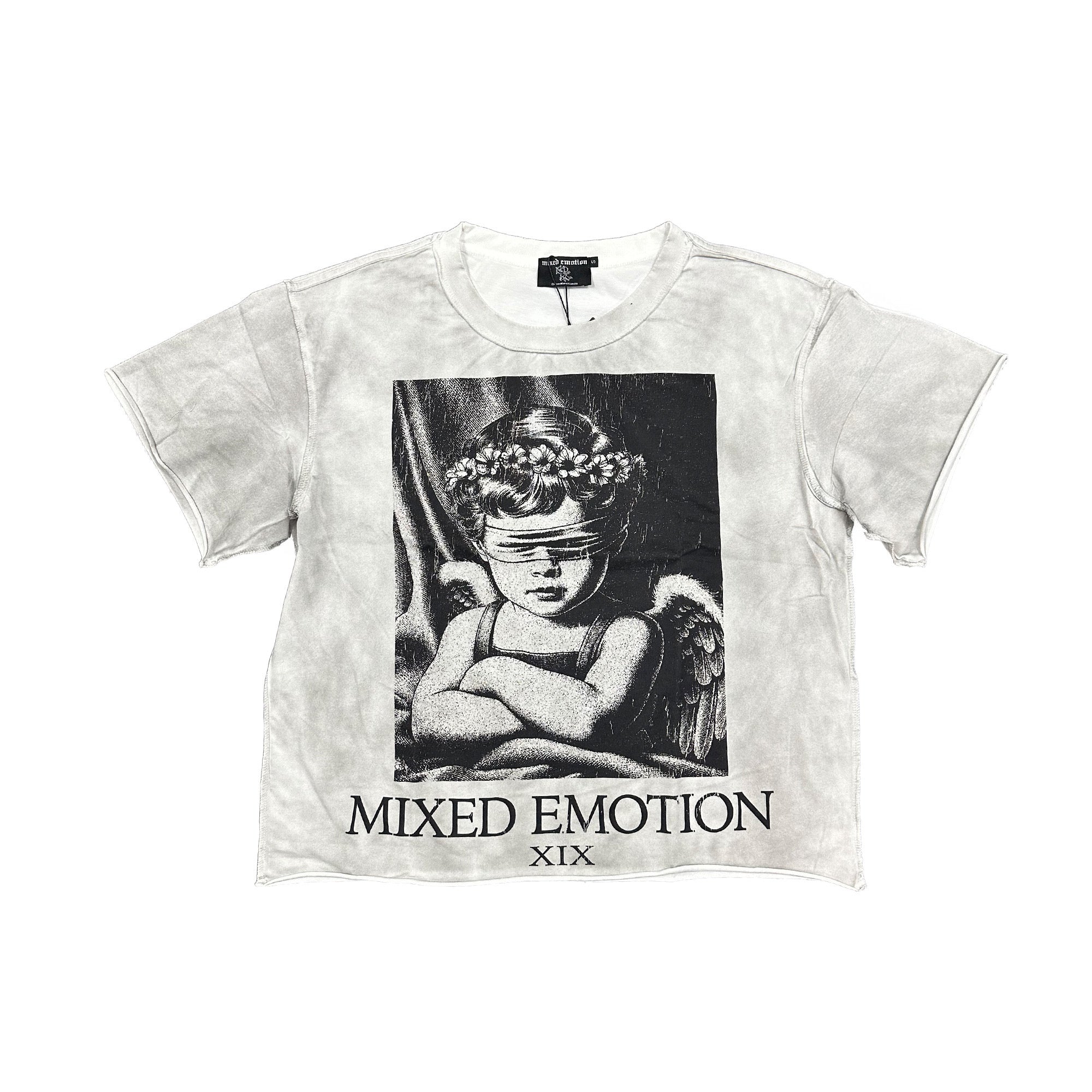 Mixed Emotions 'XIX' Oversized White Tee