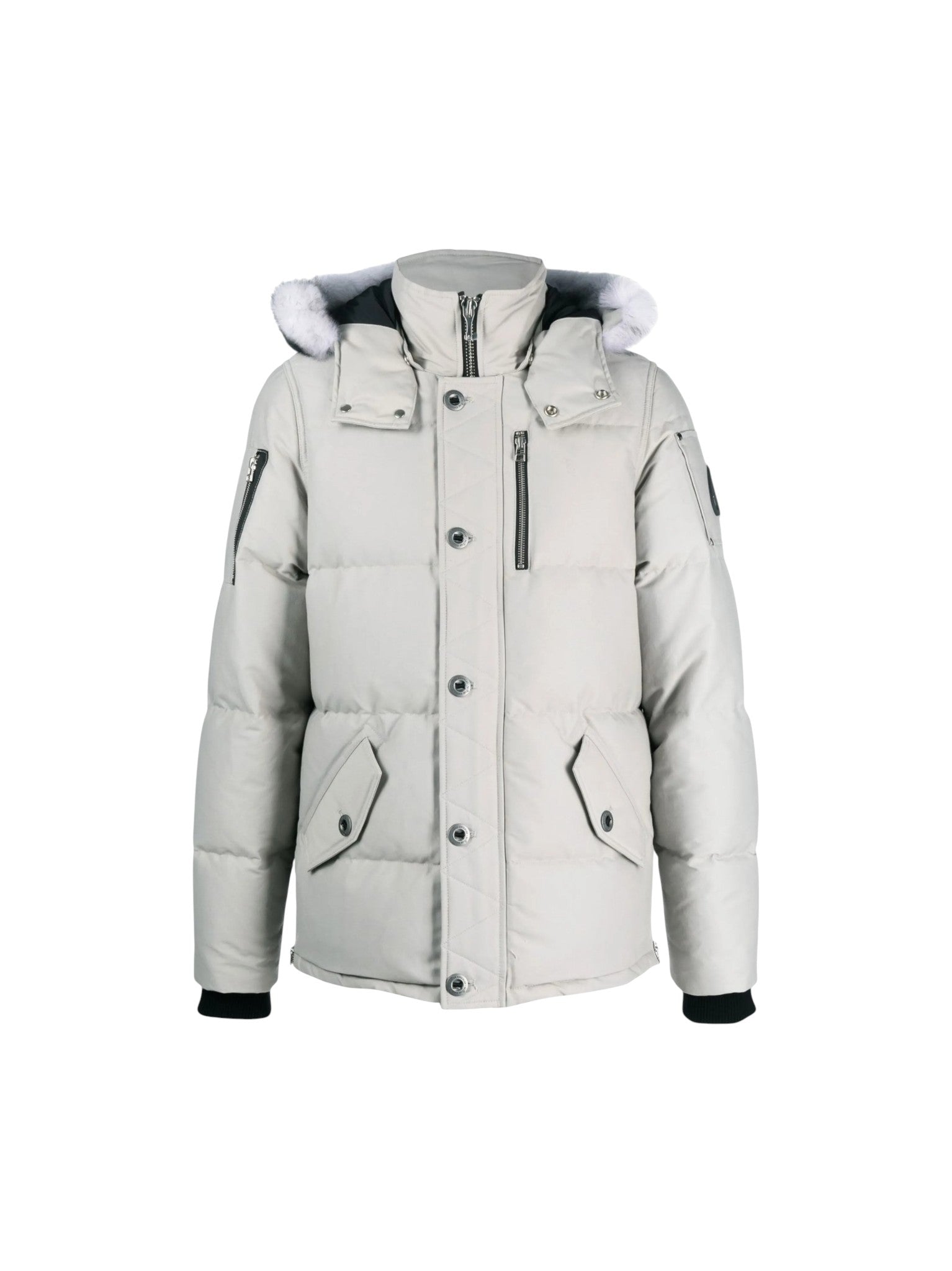 Moose Knuckles '3Q Neoshear' Grey Puffer Jacket