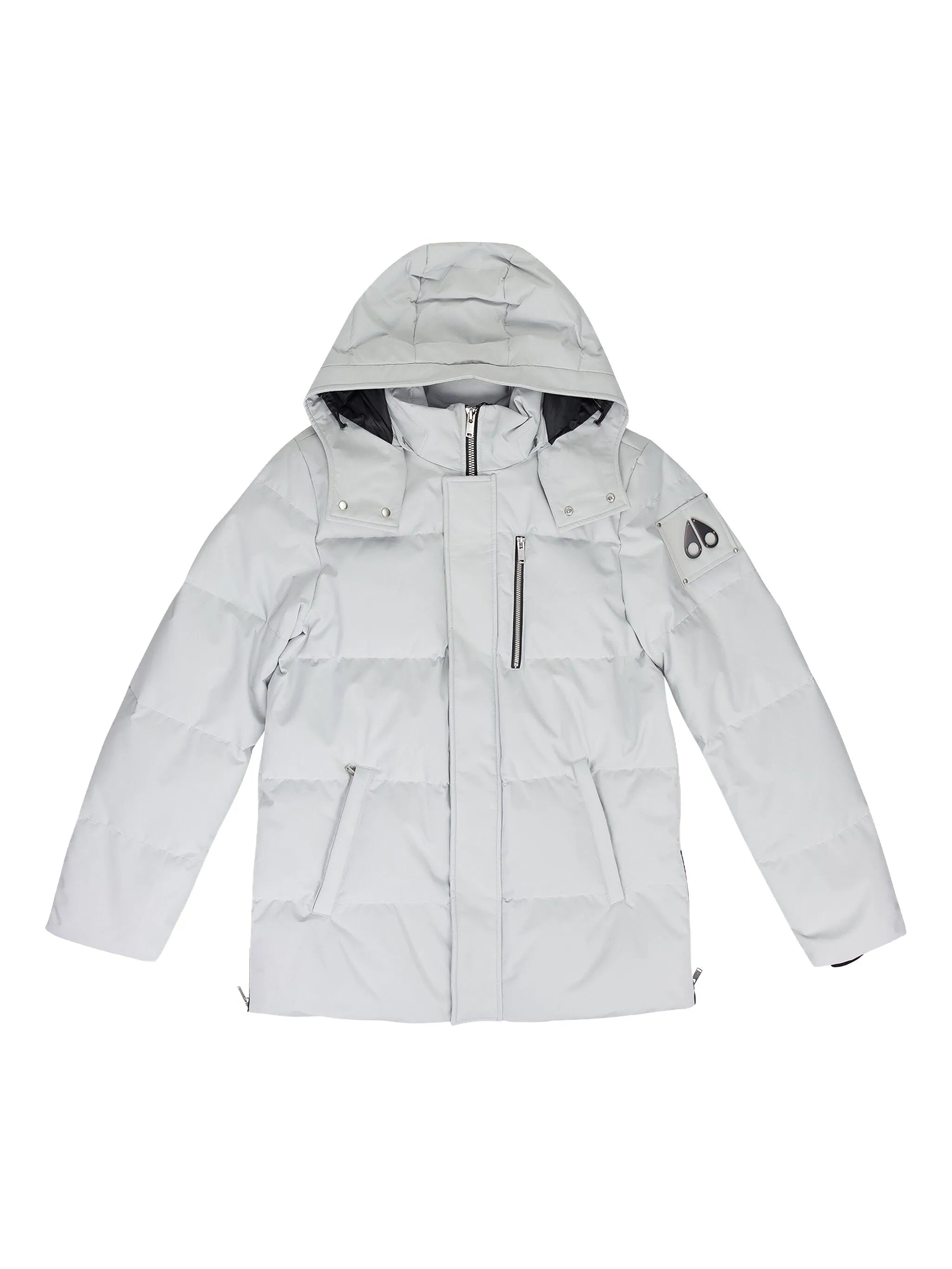 Moose Knuckles '3Q' Grey Puffer Jacket