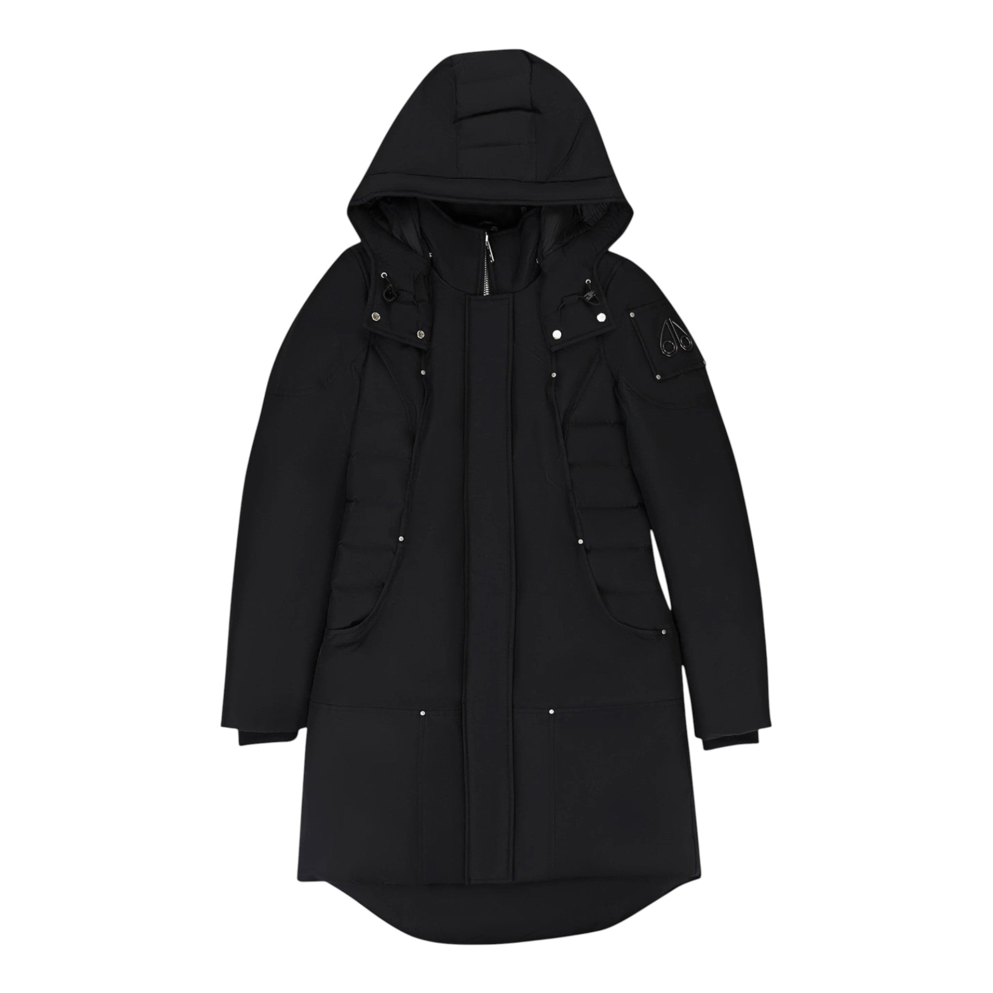 Moose Knuckles 'Black Cloud Parka' Black Puffer Jacket (Women's)