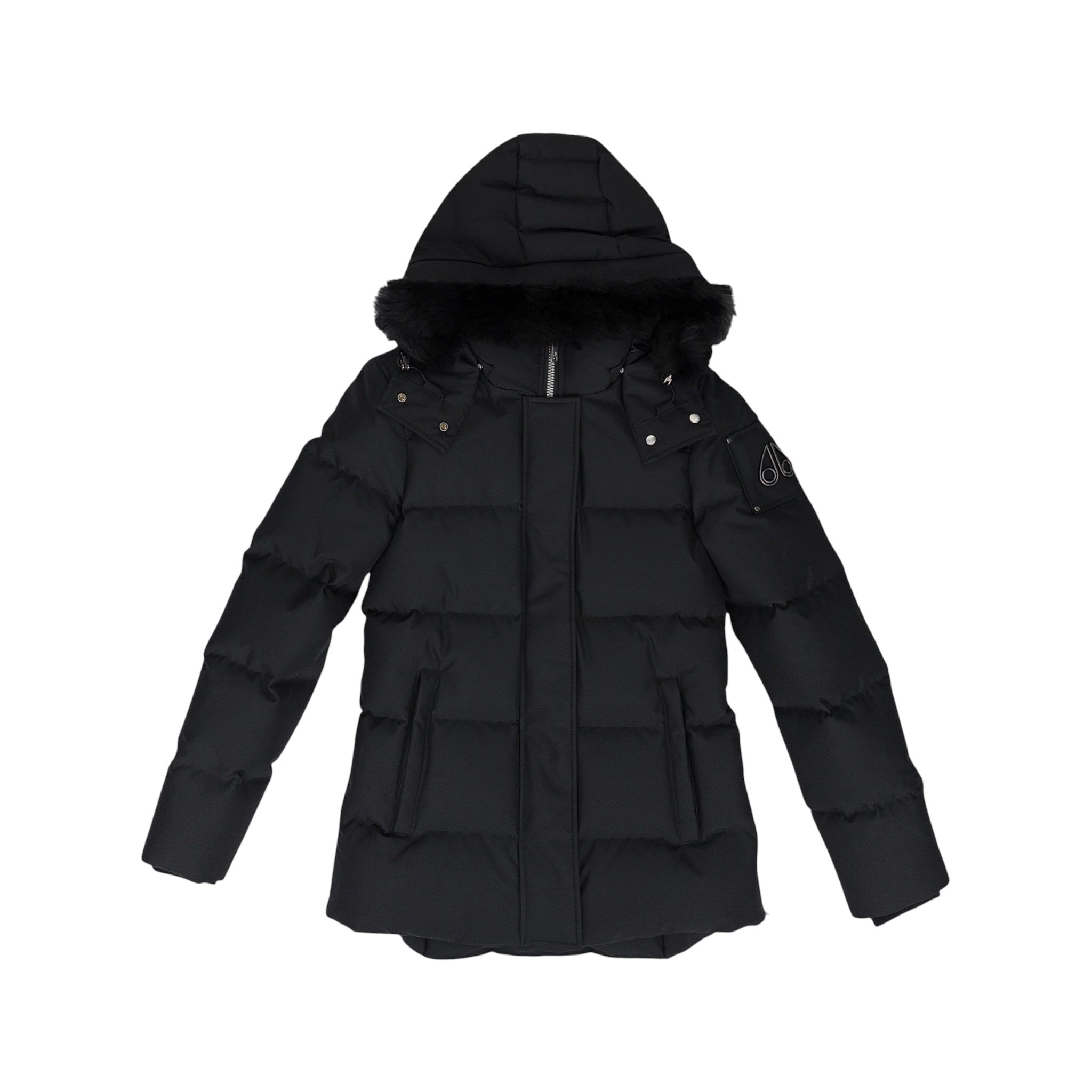 Moose Knuckles 'Black Cloud' Black Puffer Jacket (Women's)
