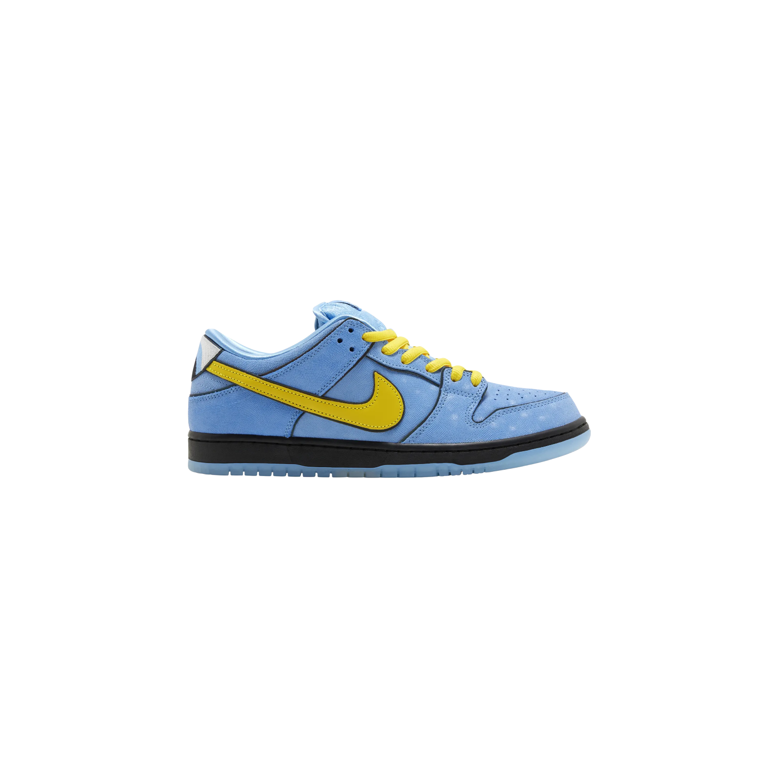 Nike SB Dunk Low 'Powerpuff Bubbles' Blue & Yellow Sneakers