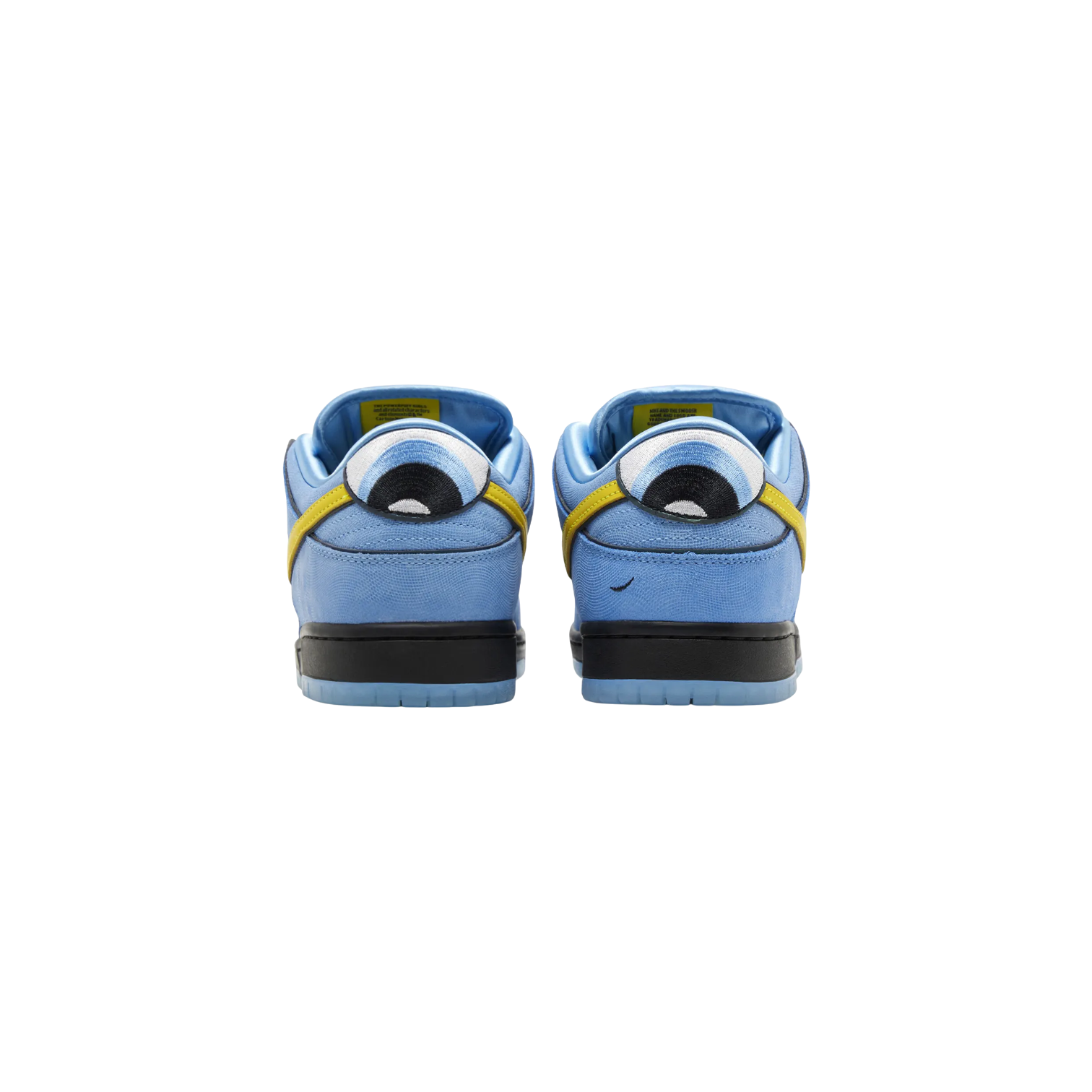 Nike SB Dunk Low 'Powerpuff Bubbles' Blue & Yellow Sneakers