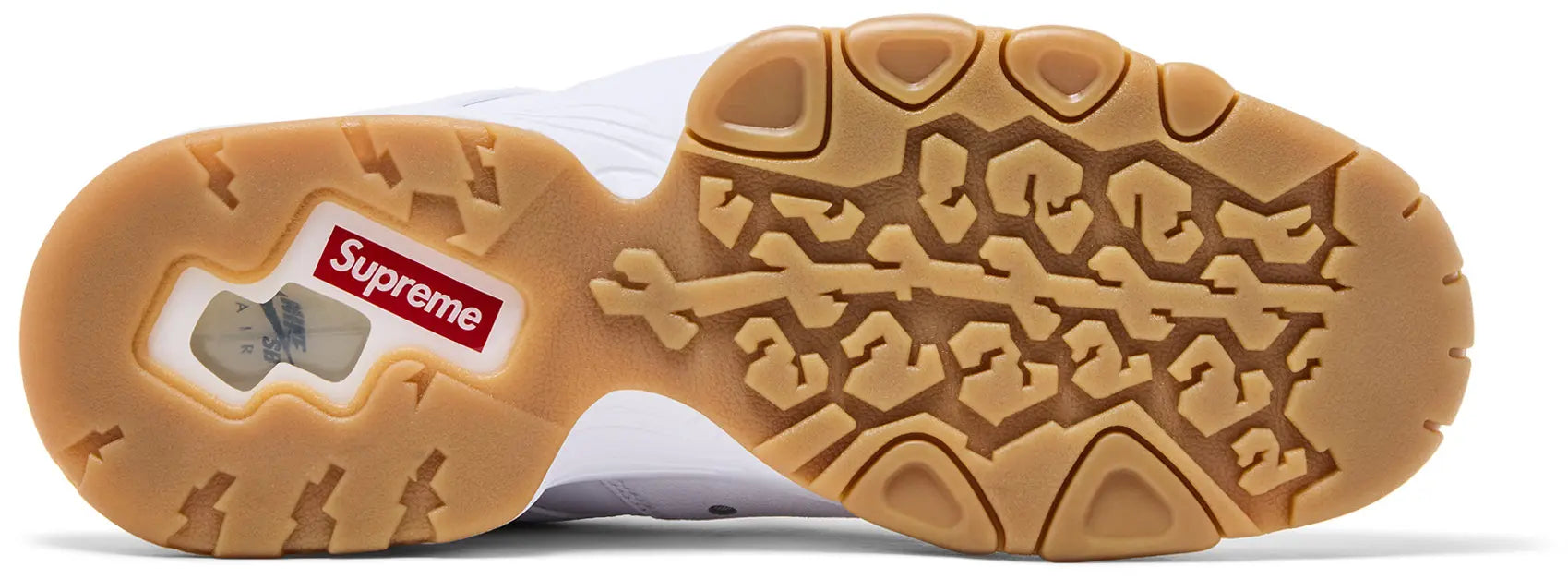 Nike SB x Supreme 'CB 94' White Gum Sneakers