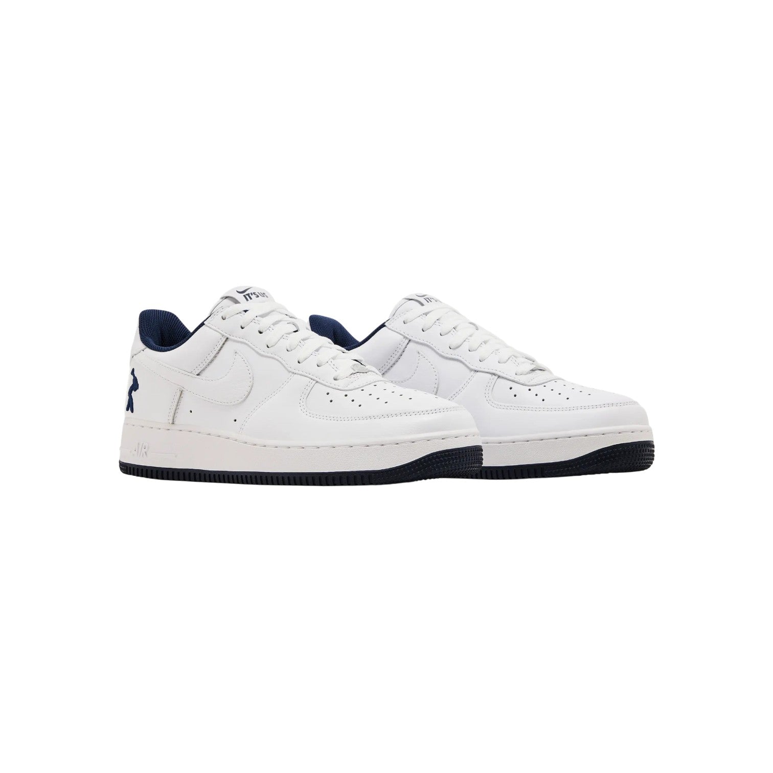 Nike x Lil Yachty AF1 'Concrete Boys Its Us' White & Blue Sneakers