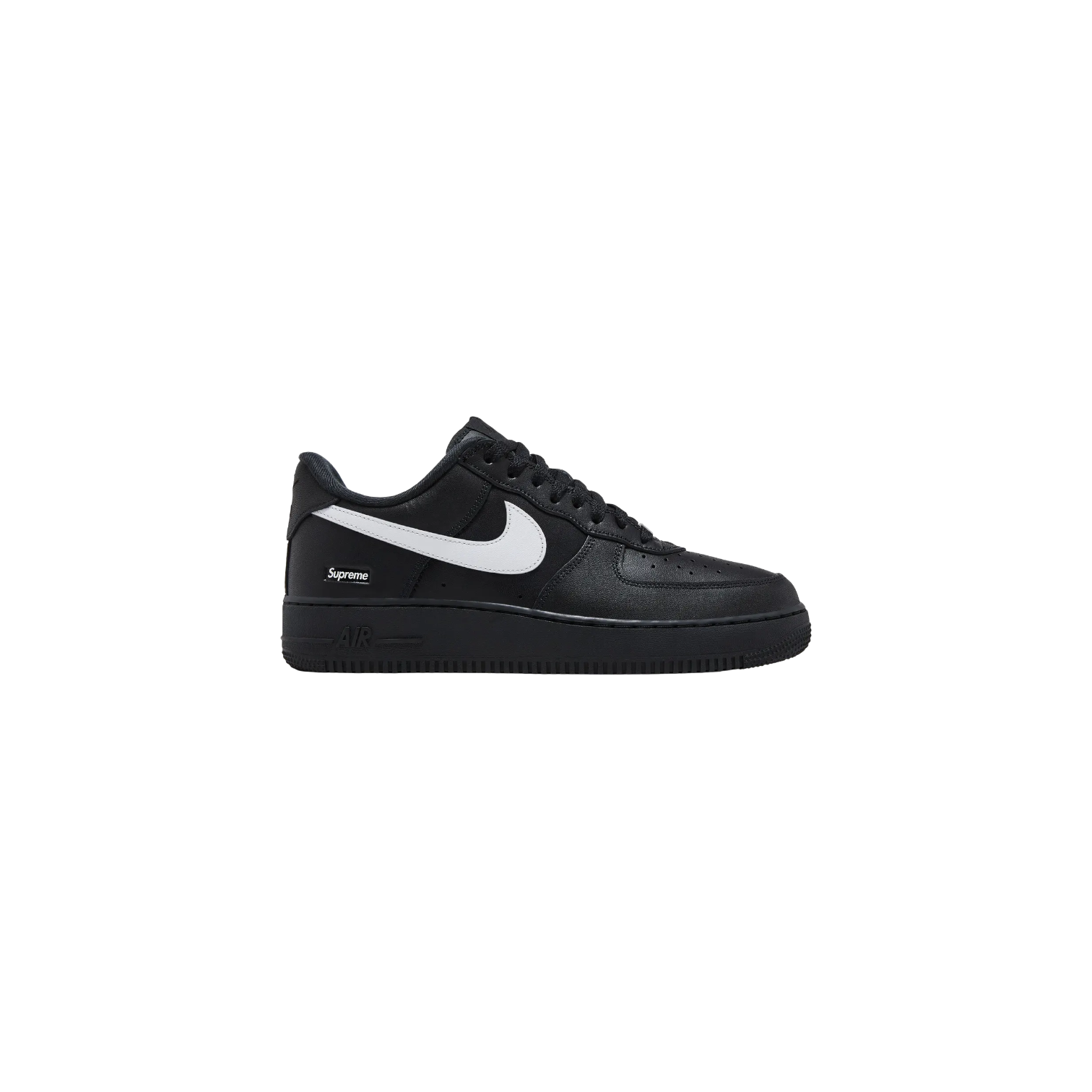 Nike x Supreme AF1 Black & White Low Sneakers