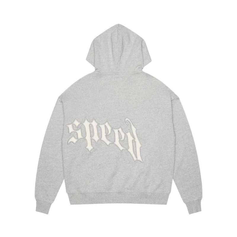 Godspeed OG Logo V2 Grey & Sliver Hoodie
