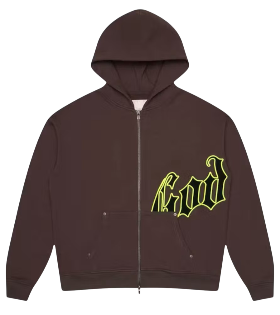 Godspeed 'OG Logo' Grey & Black/Green Hoodie