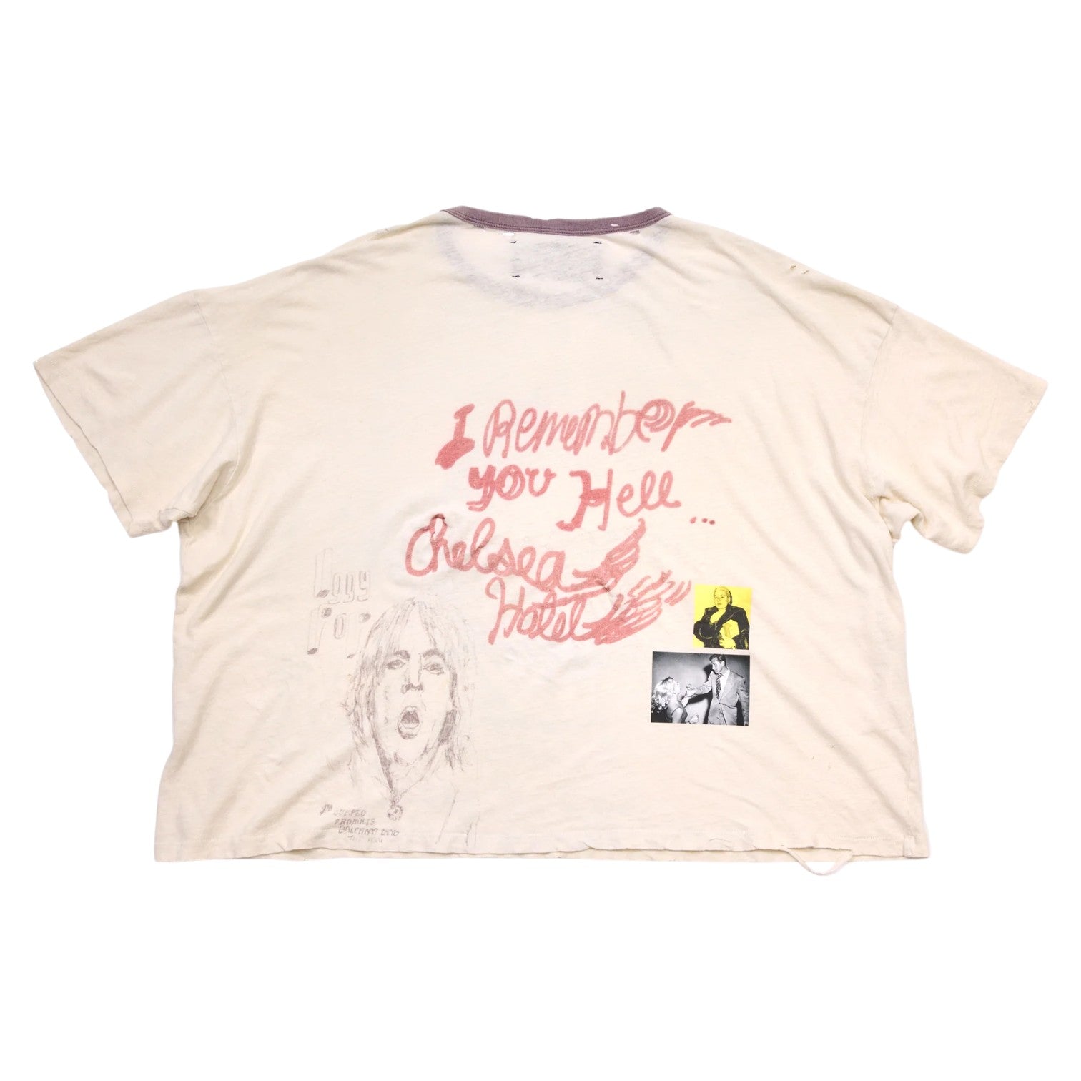 Paly 'Chelsea Hotel' White Tee