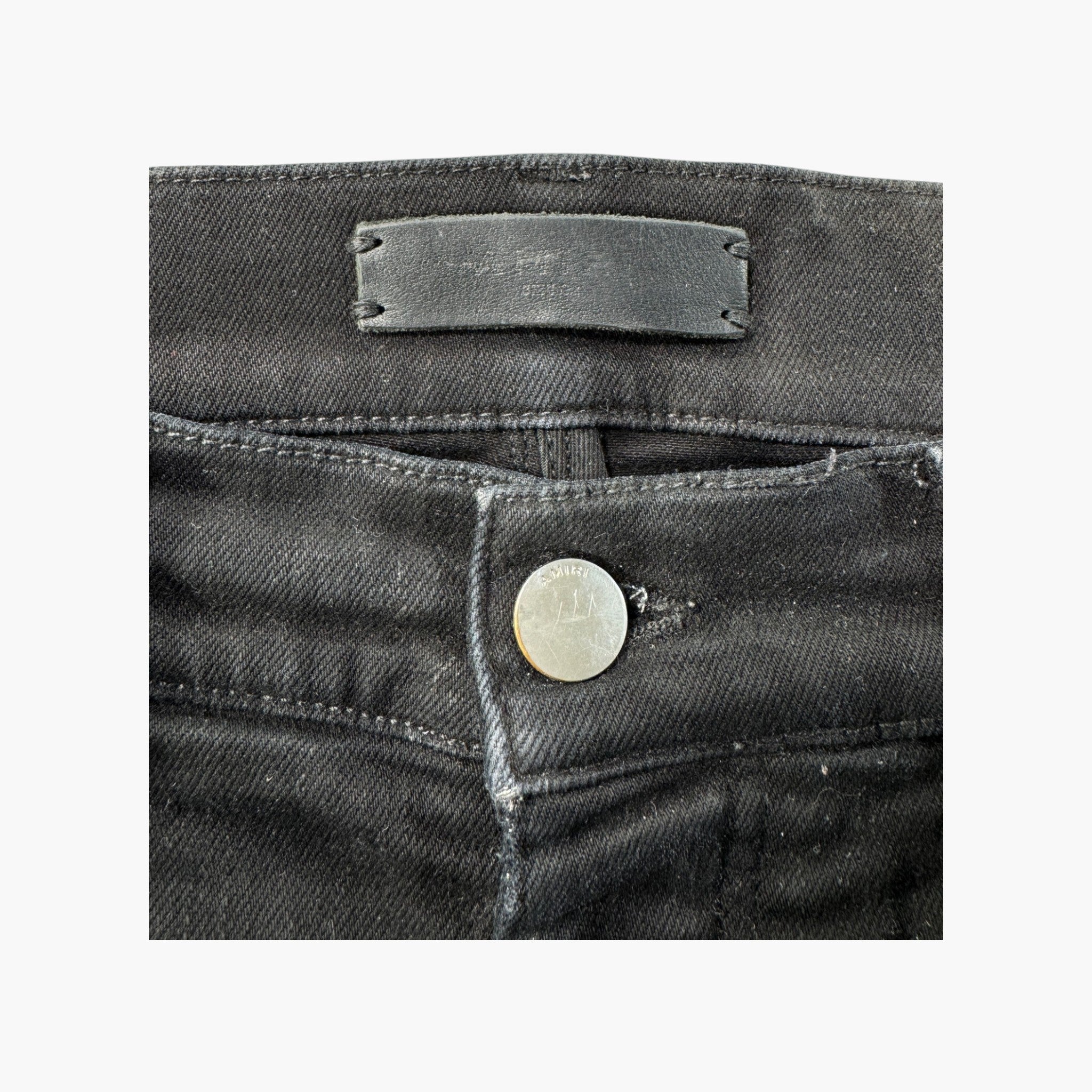 Amiri MX1 Paisley Black Patch Jeans