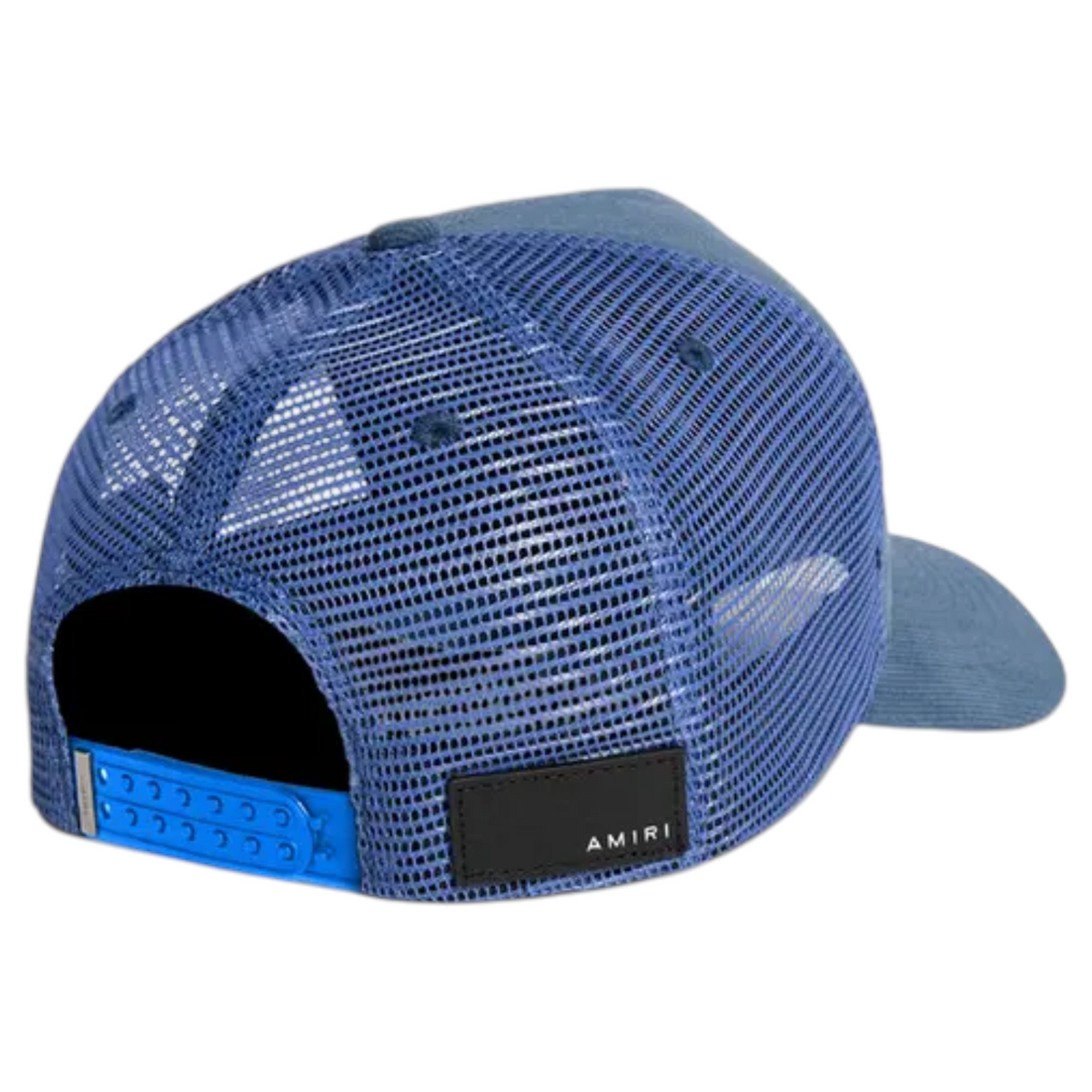 Amiri Blue Corduroy Black Three Star Hat