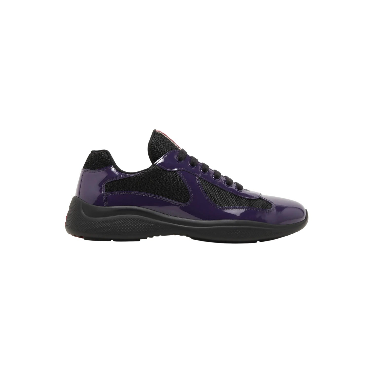 Prada 'America Cup' Black & Purple Sneakers