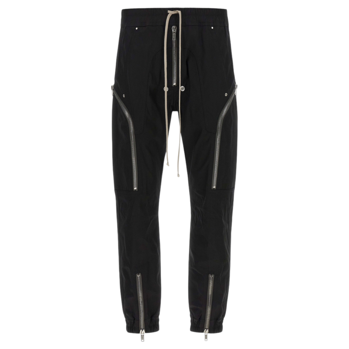 Rick Owens 'Black Tower' Heizer Black Cargo Pants
