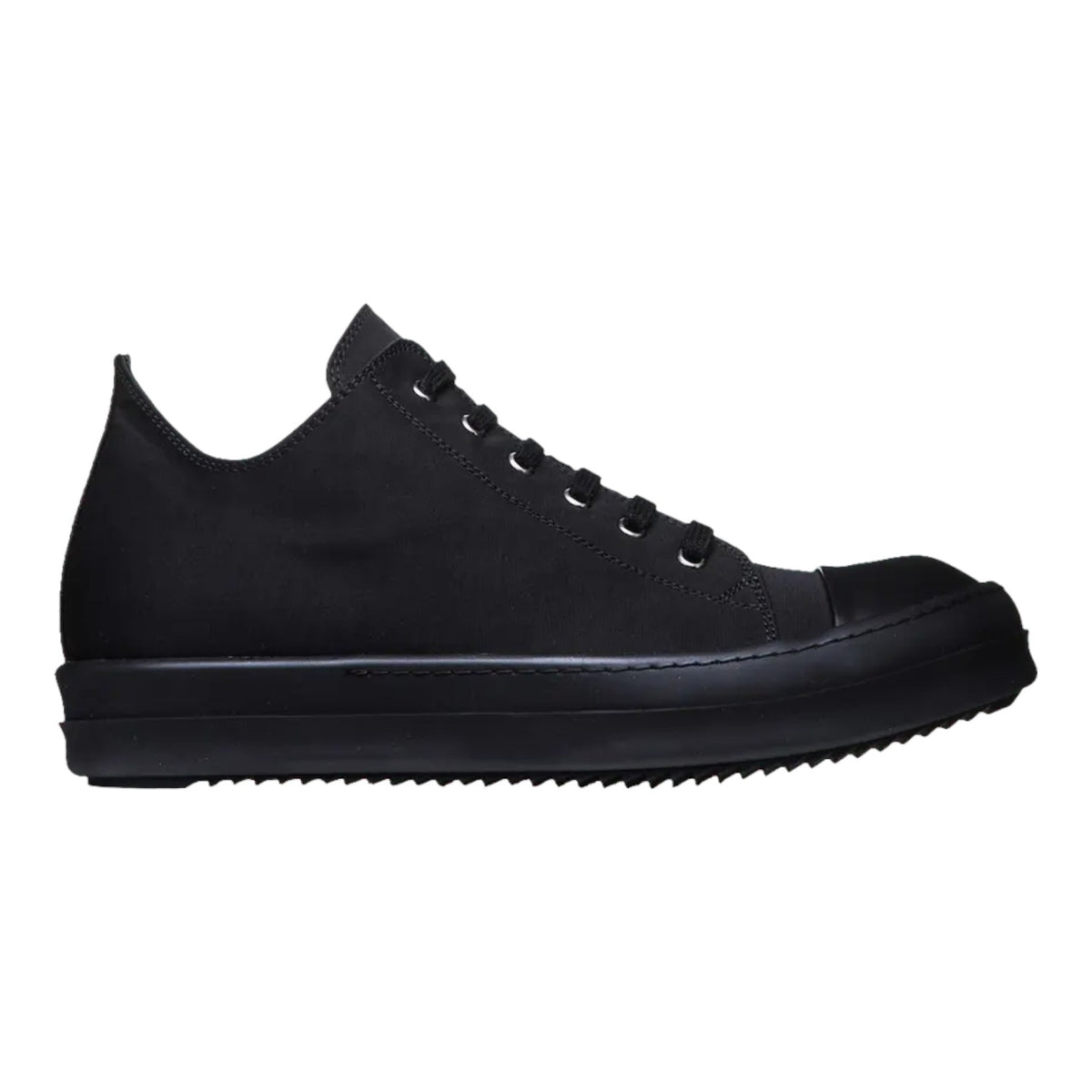 Rick Owens DRKSHDWS 'Ramone' Low Triple Black Sneakers