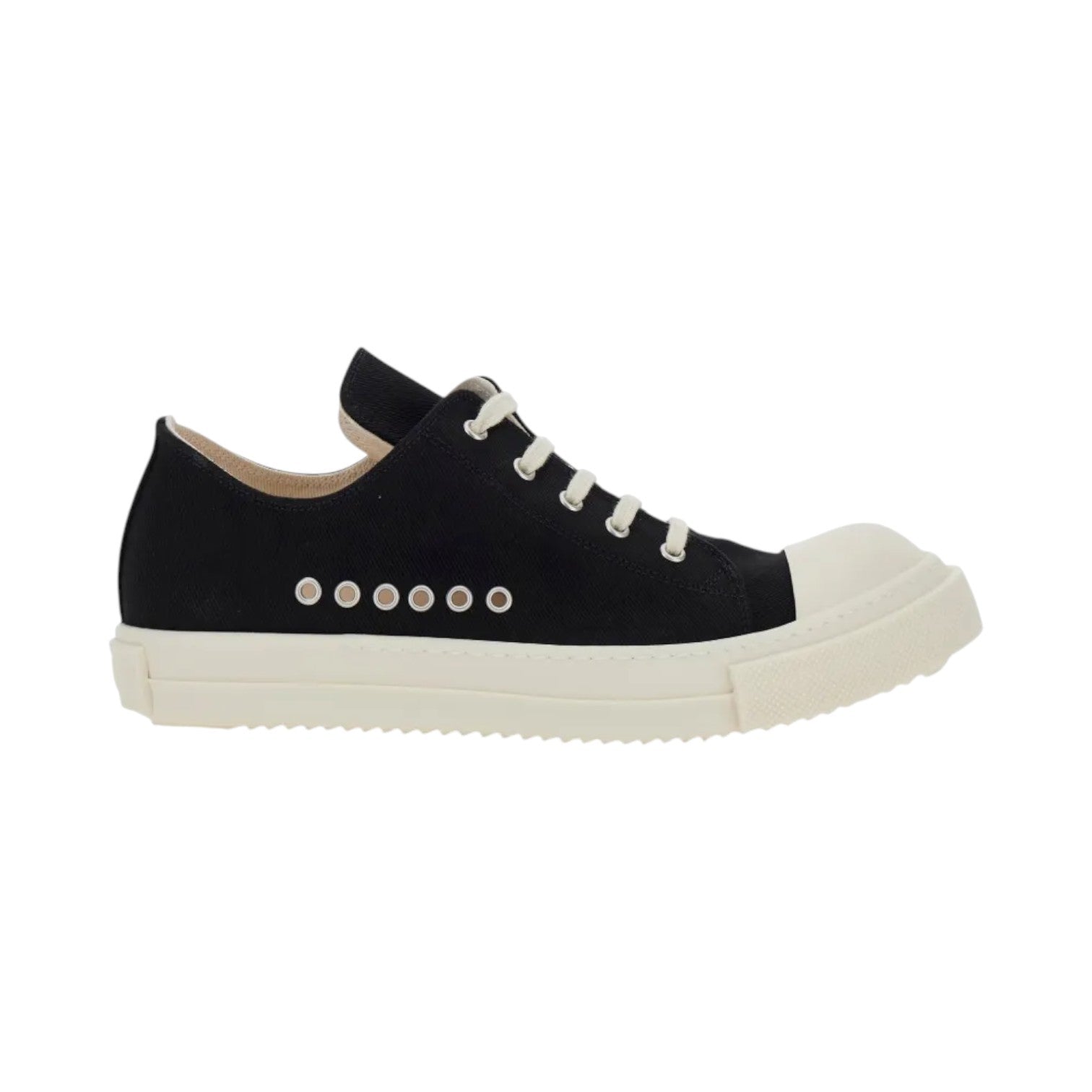 Rick Owens DRKSHDW 'Extreme' Low Black & Milk Sneakers