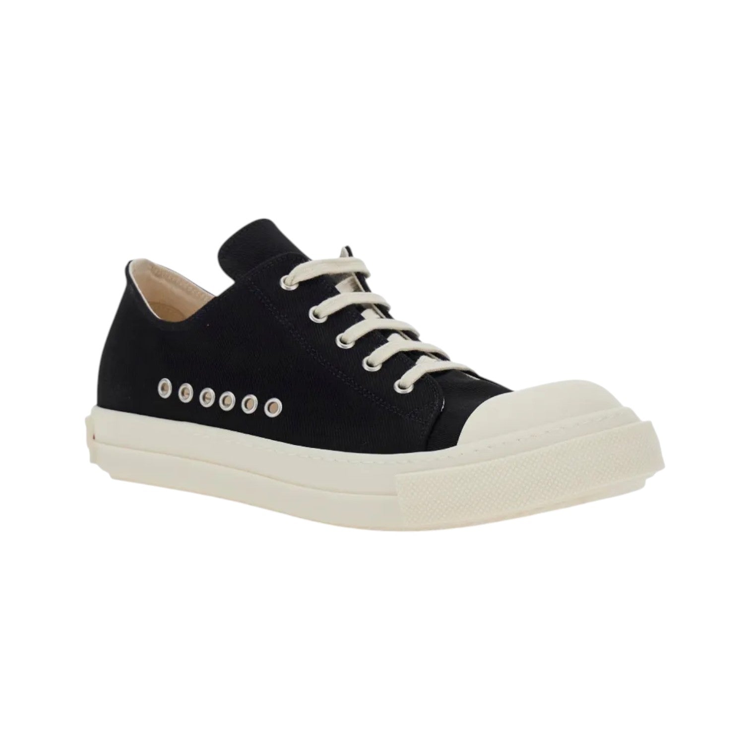 Rick Owens DRKSHDW 'Extreme' Low Black & Milk Sneakers