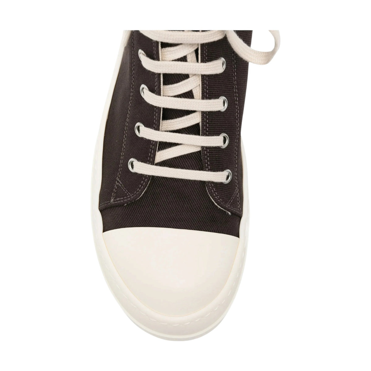 Rick Owens DRKSHDW 'Ramone' Hi Dark Dust & Milk Sneakers