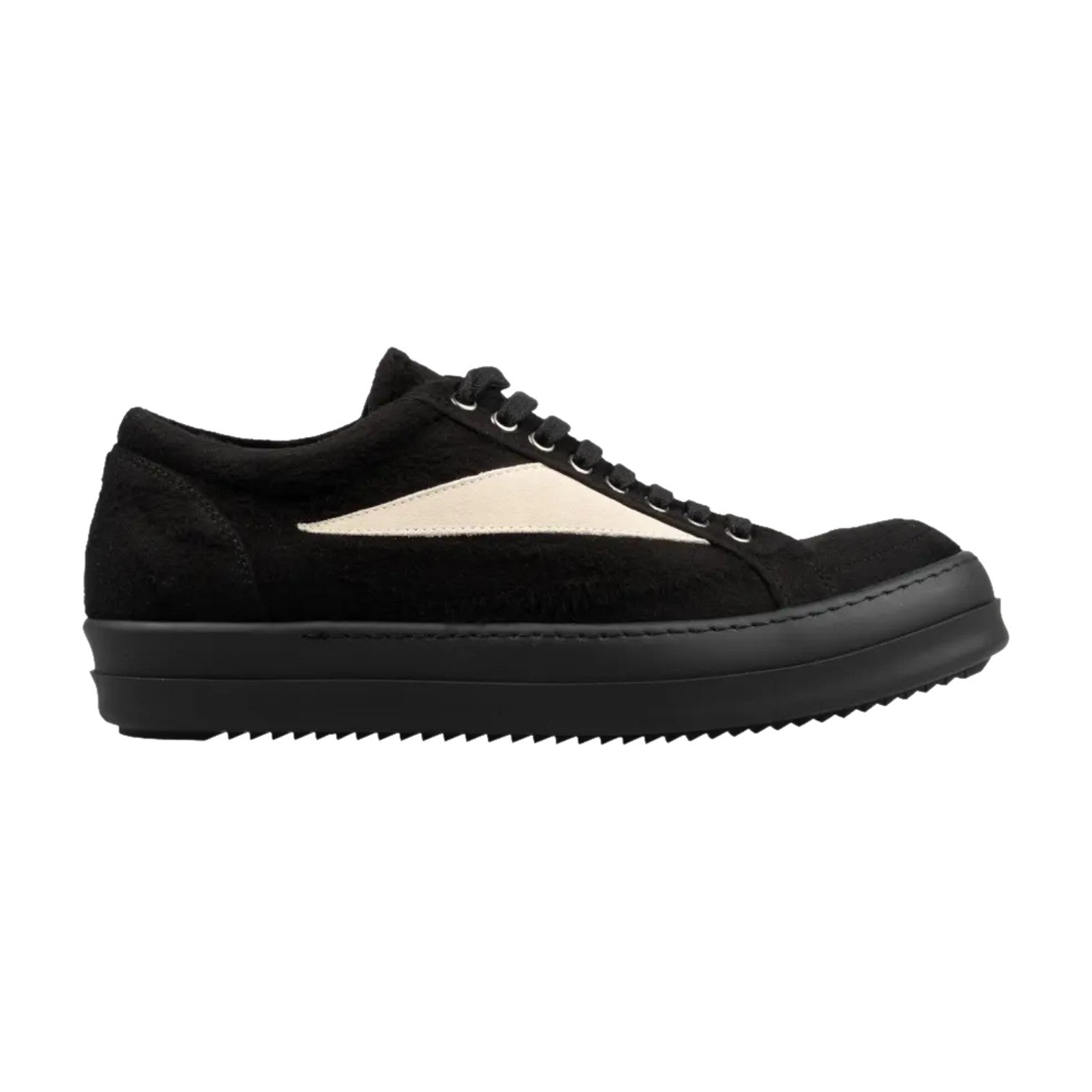 Rick Owens DRKSHDW 'Vintage' Black & Cream Sneakers