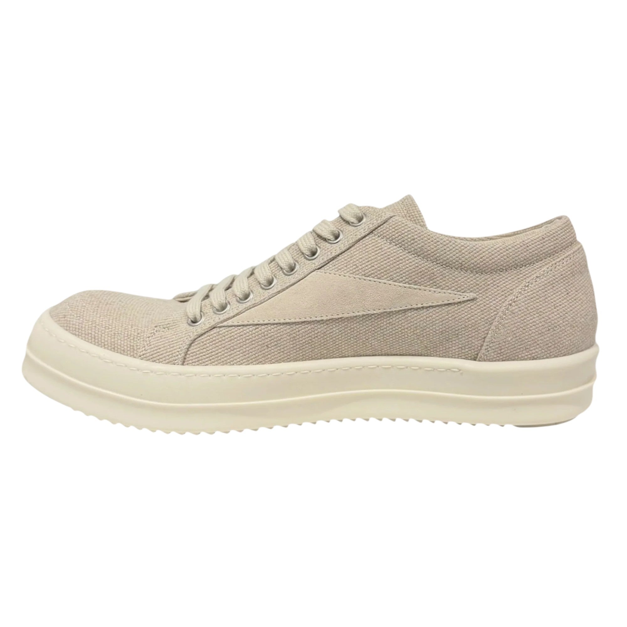 Rick Owens DRKSHDW 'Vintage' Natural Milk Sneakers