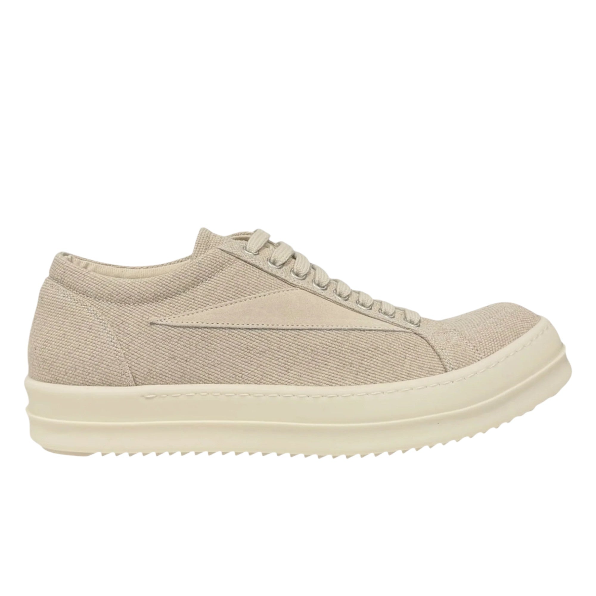 Rick Owens DRKSHDW 'Vintage' Natural Milk Sneakers