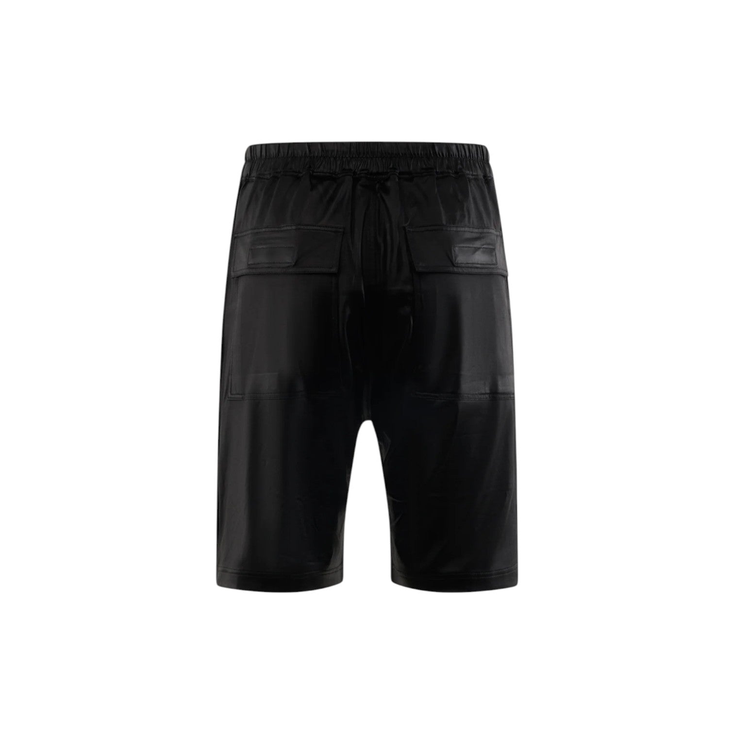 Rick Owens DRKSHDW 'Wide Pusher' Black Shorts