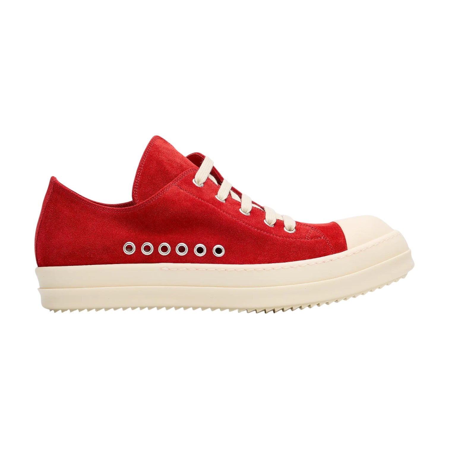 Rick Owens Mainline 'Extreme' Carnelian & Milk Sneakers