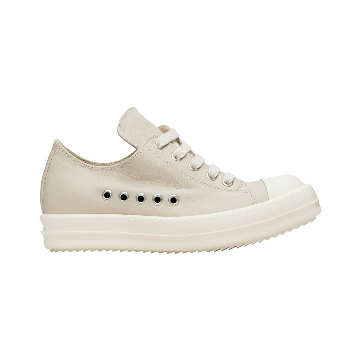 Rick Owens Mainline 'Extreme' Low Milk & Milk Sneakers