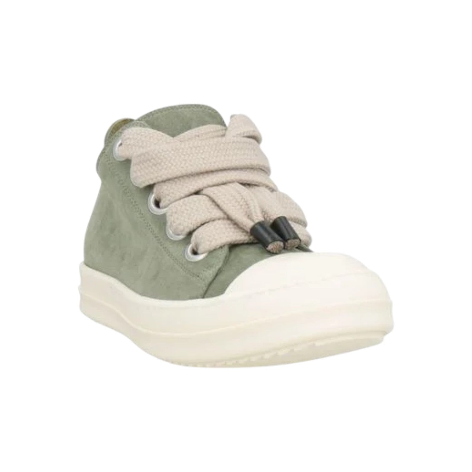 Rick Owens Mainline 'Ramone Jumbo Lace' Low Celadon & Milk Sneakers
