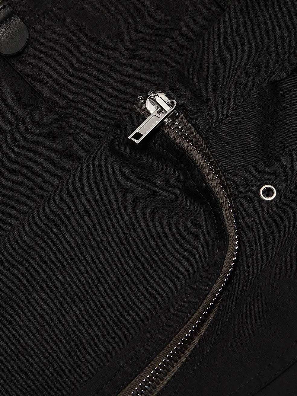 Rick Owens 'Bauhaus' Black Nylon Pants