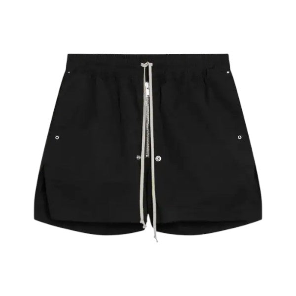 Rick Owens 'Bela Boxer' Black Shorts