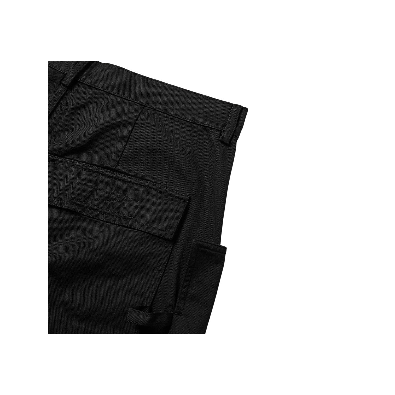 Rick Owens 'Creatch Wide' Black Cargo Pants