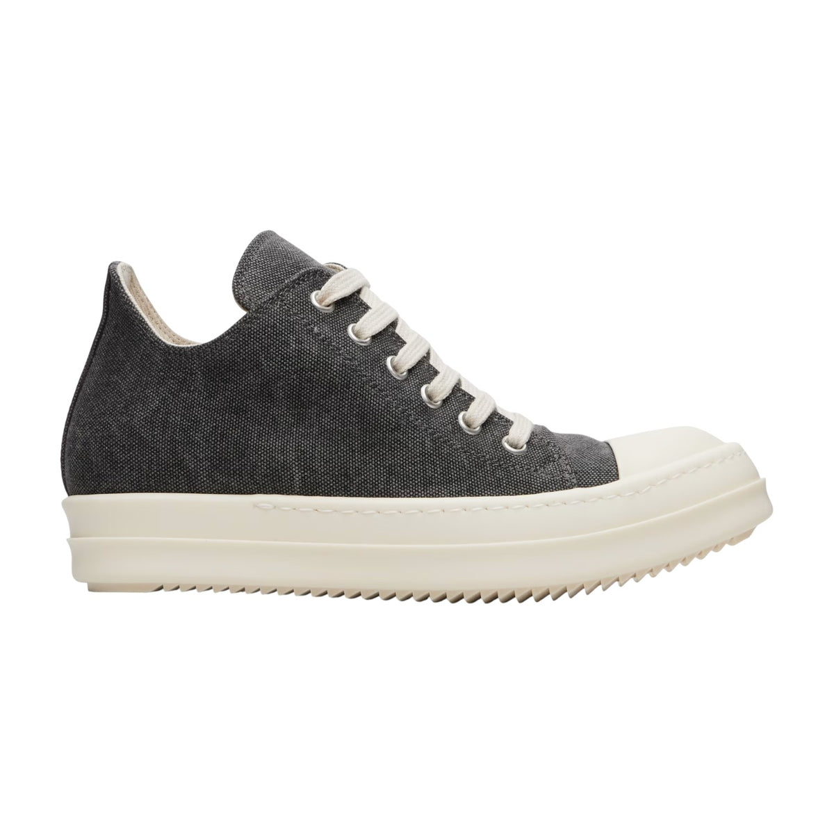 Rick Owens 'DRKSHDW Ramone' Low Gravel & Milk Sneakers