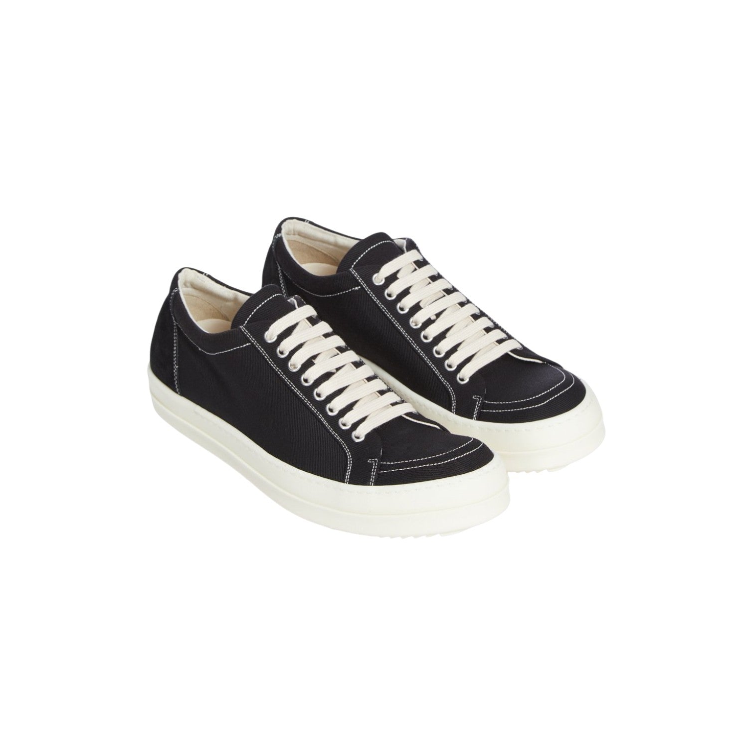 Rick Owens 'DRKSHDW Vintage' Black Penta & Milk Sneaker