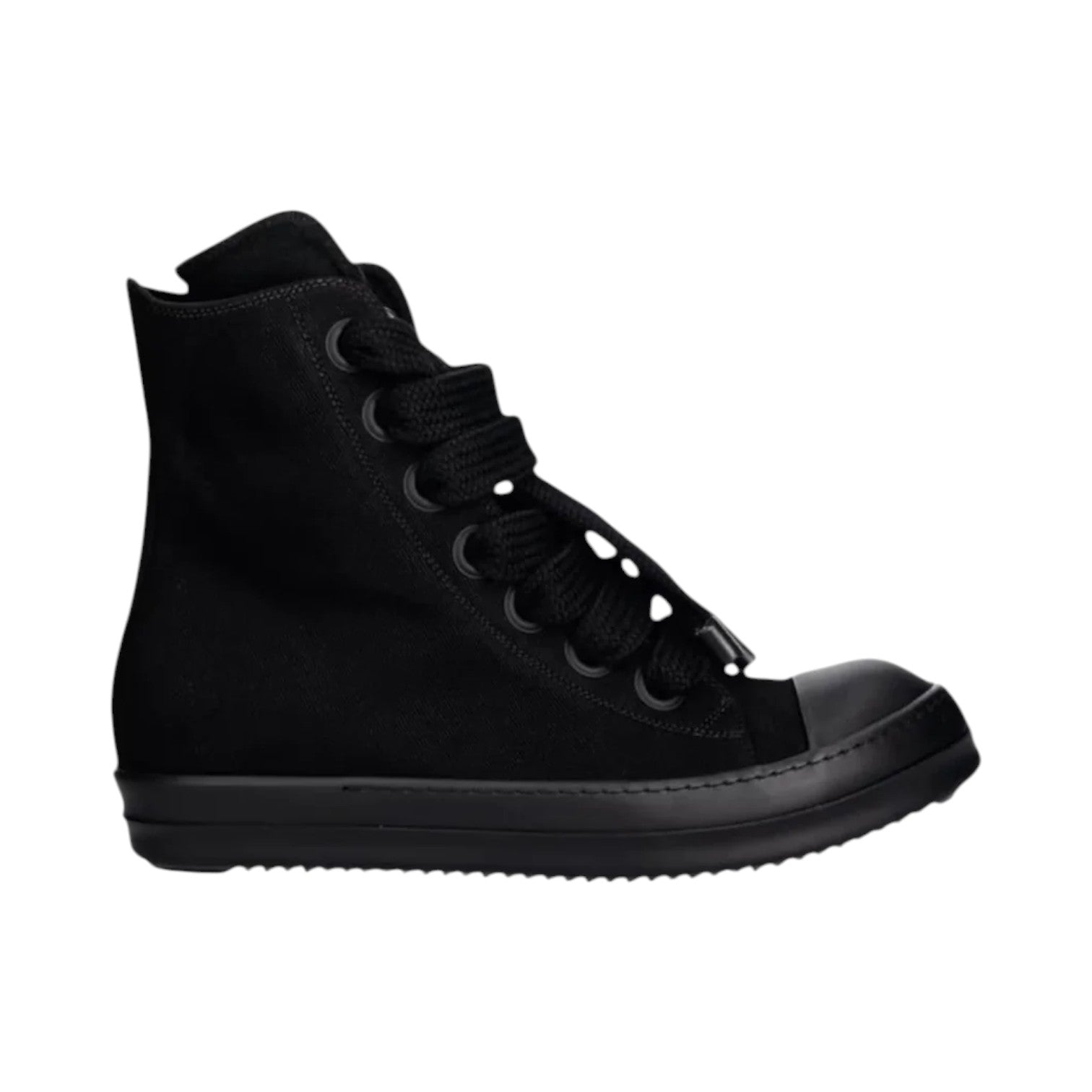 Rick Owens 'DRKSHDW' Jumbo Lace Hi Black & Black Sneakers