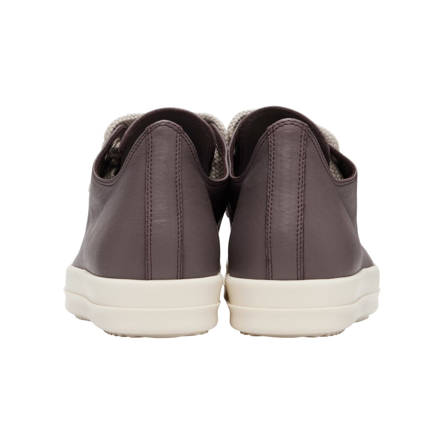 Rick Owens 'Mainline' Jumbo Lace Low Grape & Milk Sneakers