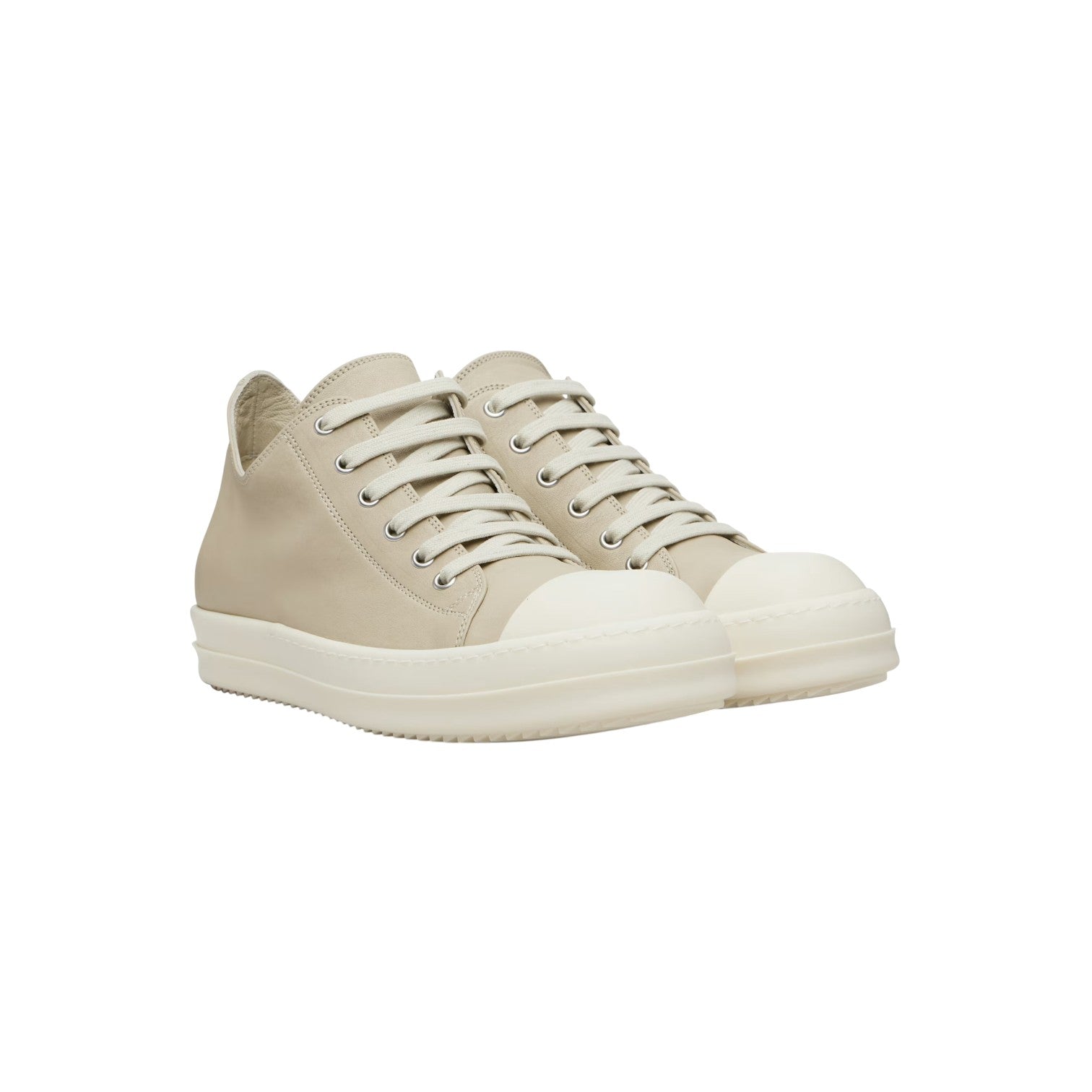 Rick Owens 'DRKSHDW Ramone' Low Dirty Pearl & Milk Sneakers