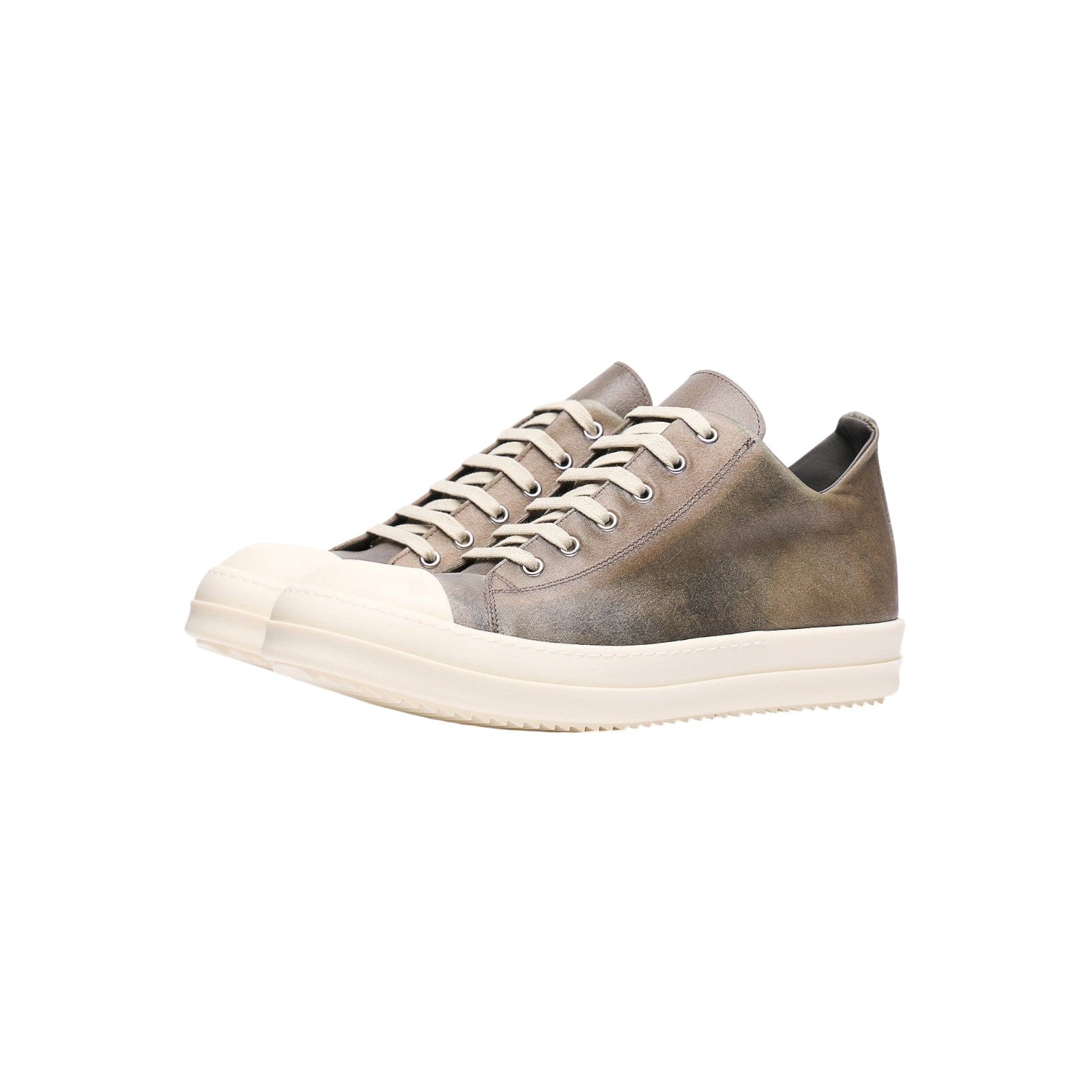 Rick Owens 'Ramone' Low Dust & Milk Sneakers