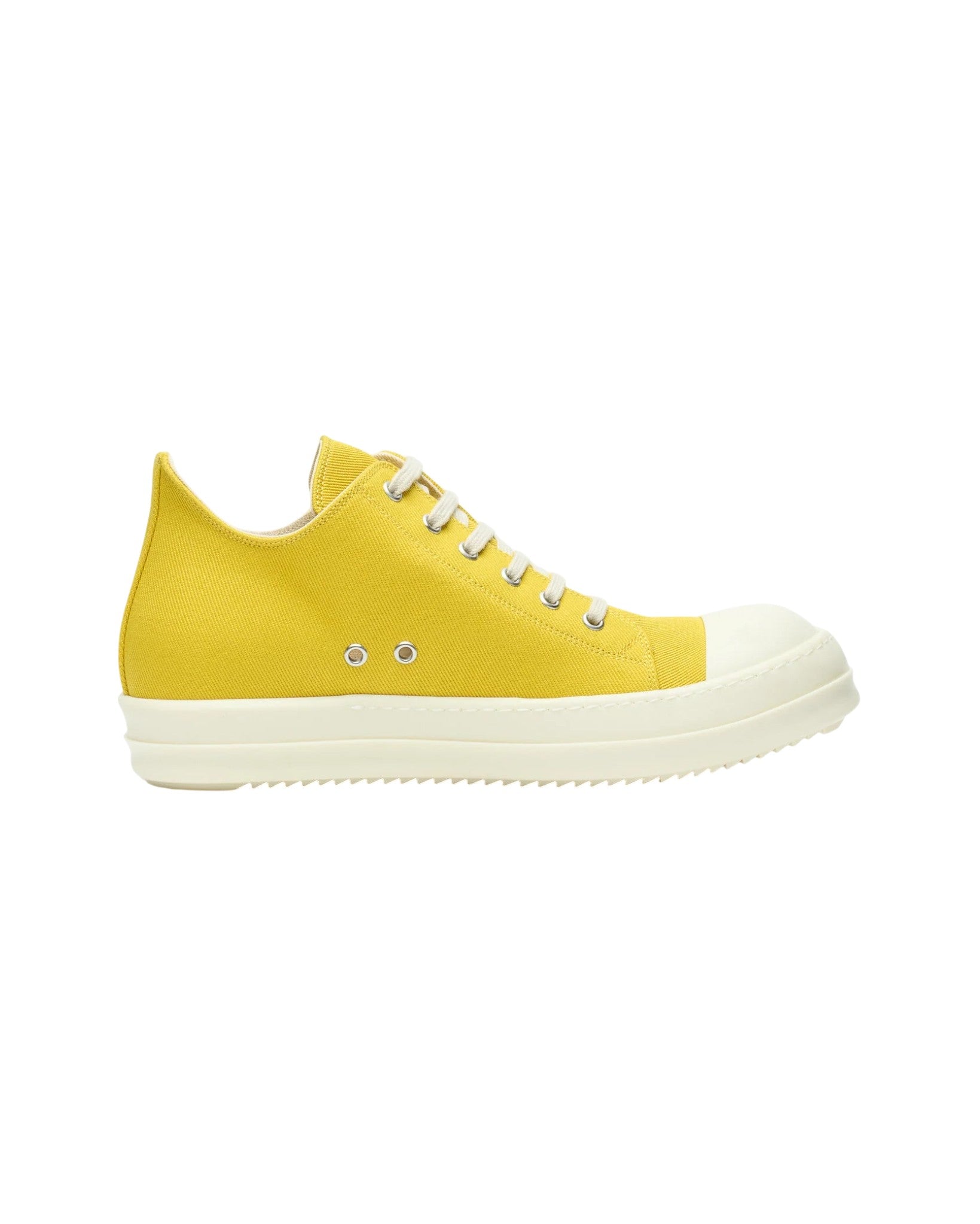 Rick Owens 'DRKSHDW Ramone' Low Lemon & Milk Sneakers