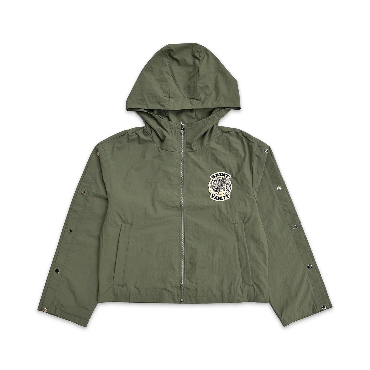 Saint Vanity 'Army Green' Nylon Jacket