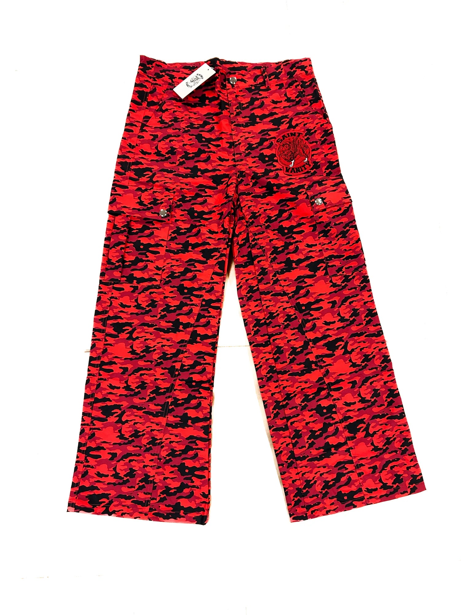 Saint Vanity 'Camo Red' Cargo Pants