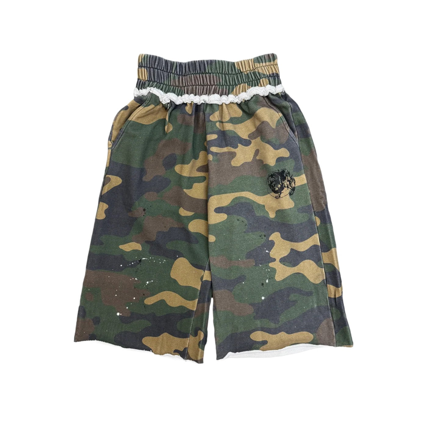 Saint Vanity 'Camo' Long Shorts