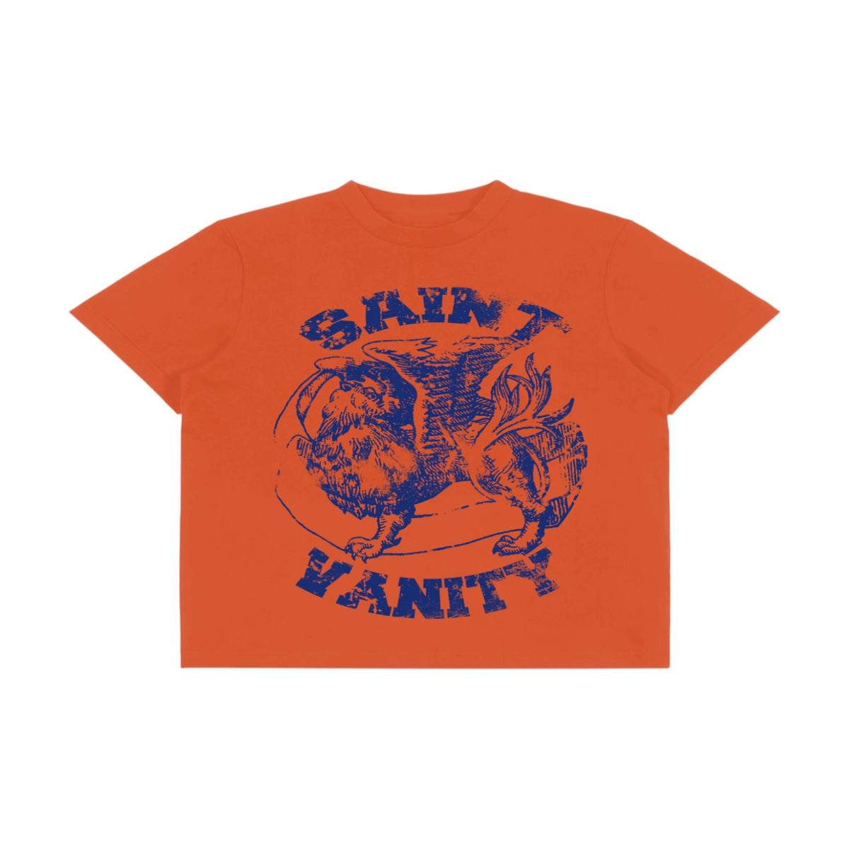 Saint Vanity 'Knicks Griffin' Orange & Blue Tee