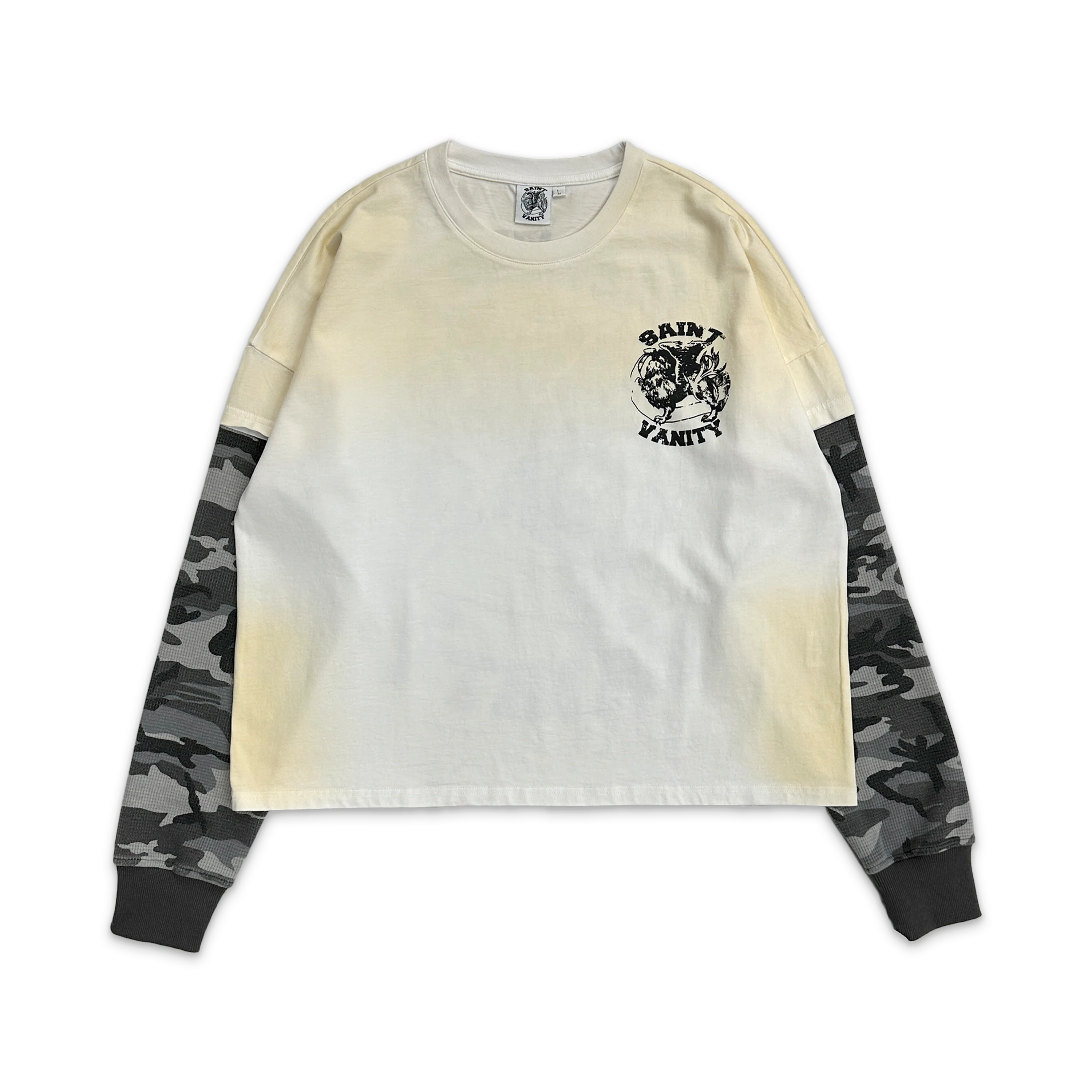 Saint Vanity 'Smoke Camo' White Thermal