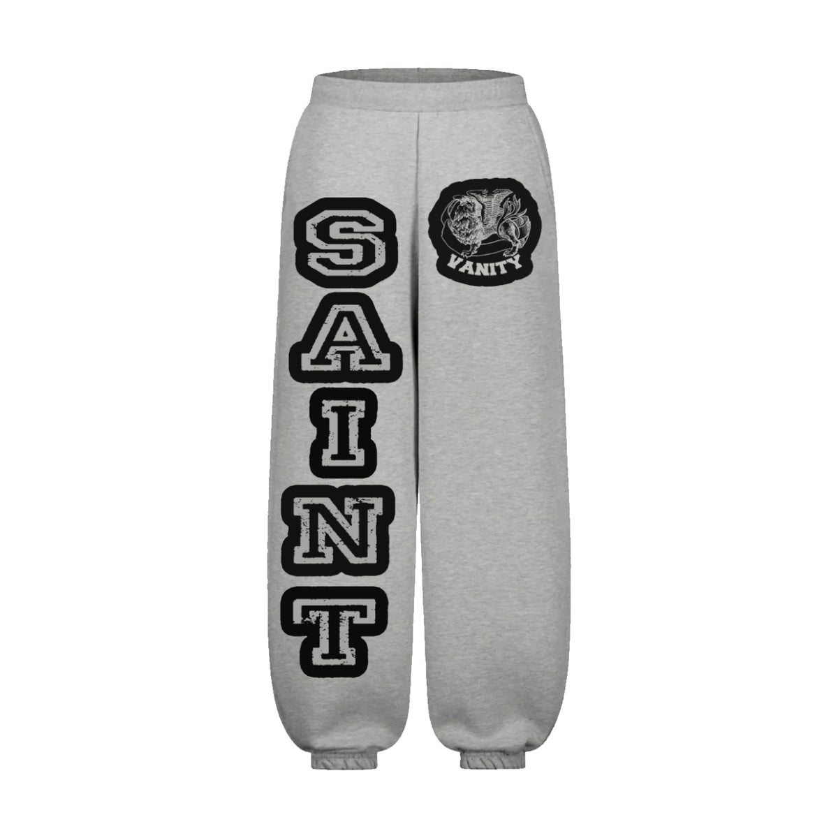 Saint Vanity 'Varsity Grey' Cotton Sweats