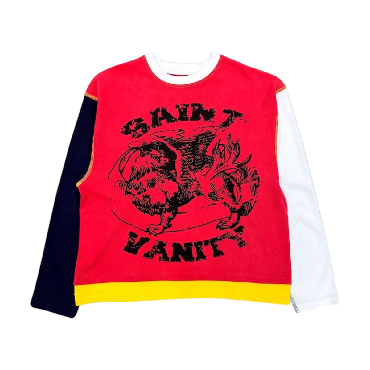 Saint Vanity 'What The Saint' Multicolor LS Tee